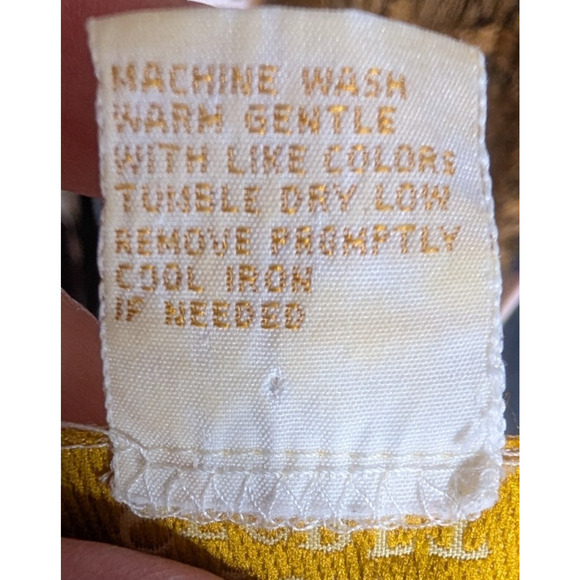 VTG 90s Y2K Victorias Secret Gold Label Pink Fairy Floral Lace Trim Slip Dress S - Picture 8 of 8